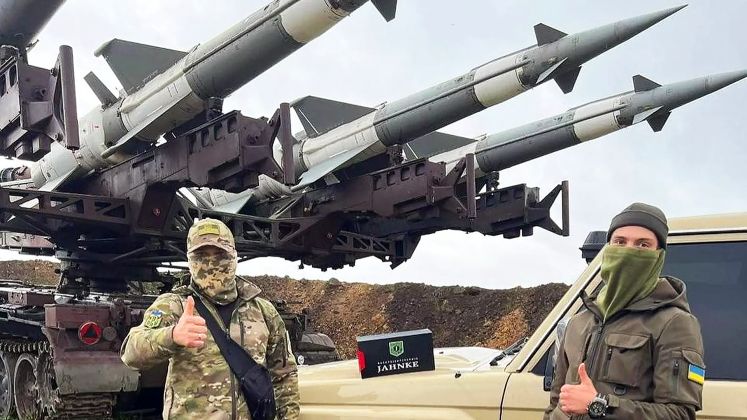 Formerly Polish Battery From S-125 System After Delivery to Ukraine