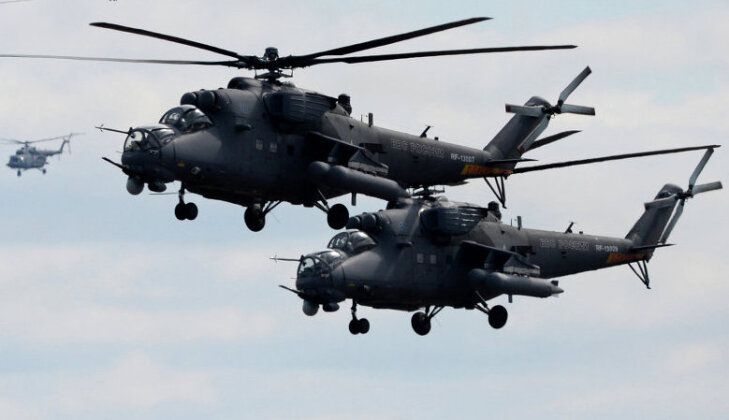 Mi-35 Attack Helicopters