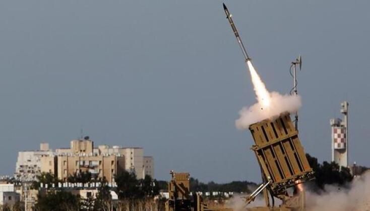 Missile Battery From Israeli Iron Dome Short Range Air Defence System 