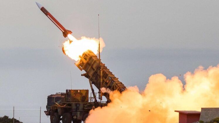 Missile Battery From Patriot System 
