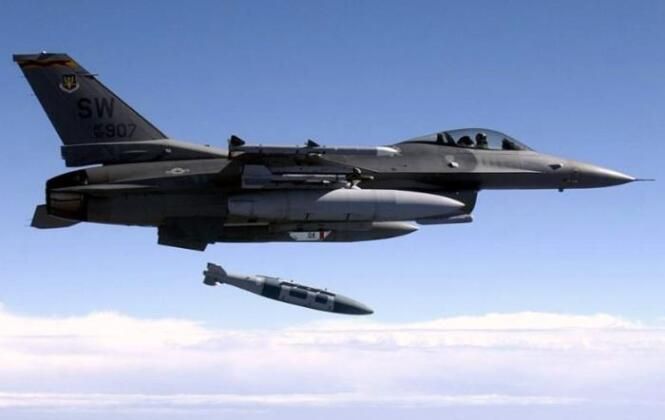 F-16 Drops Test B61 Nuclear Bomb