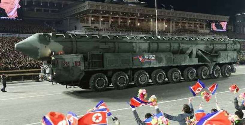 Hwasong-18 on Parade February 2023 (KCNA)