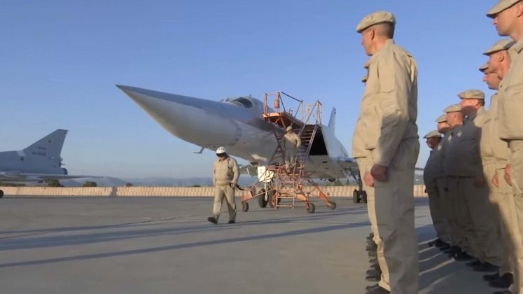First Russian Tu-22M3 Bombers Arrive at Khmeimim Airbase