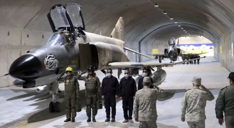 Iranian Air Force F-4s at Eagle 44 Airbase