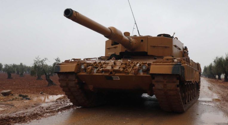 Turkish Army Leopard 2 in Syria