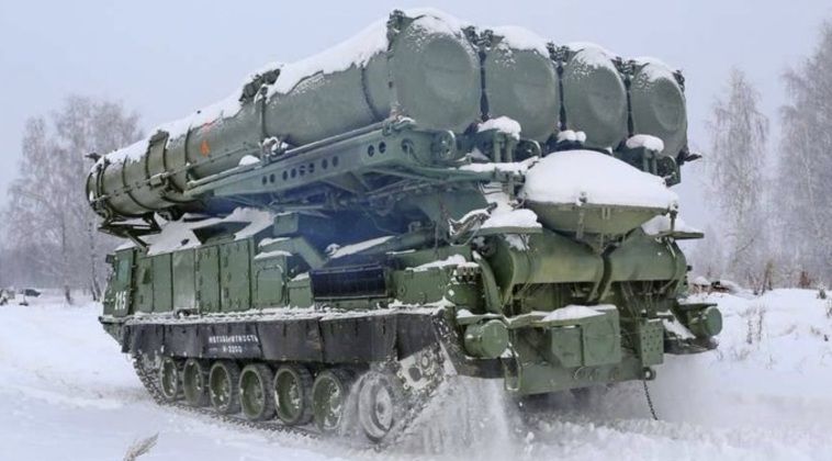 Missile Battery From S-300V4 System