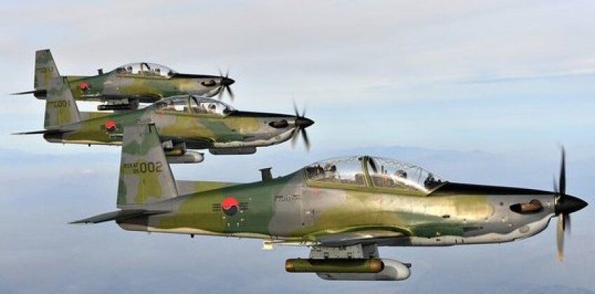 South Korean KA-1 Attack Jets