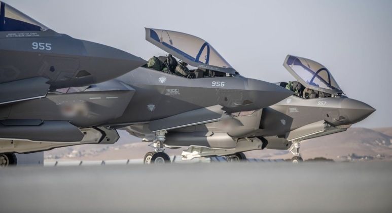 Israeli Air Force F-35 Stealth Fighters