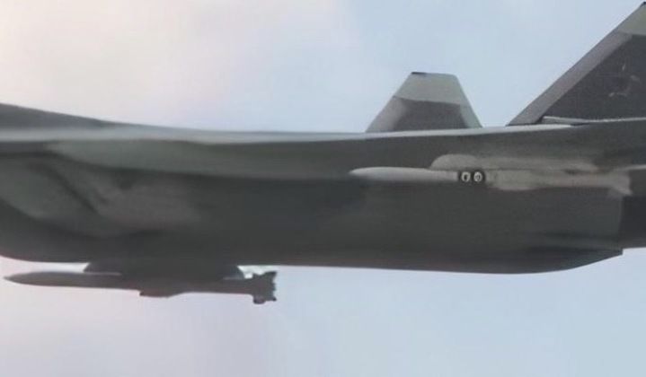 R-77M Missiles Carried By Su-57 Fighter