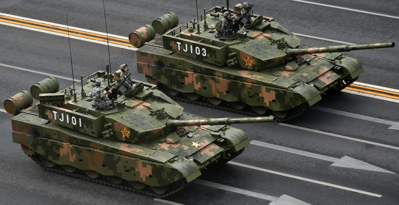 Chinese Type 99A Tanks