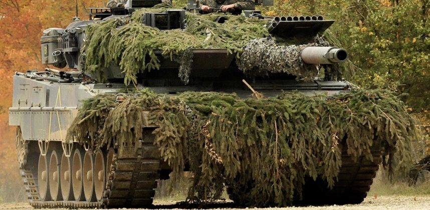 German Army Leopard 2A6 with the 104th Panzer Battalion