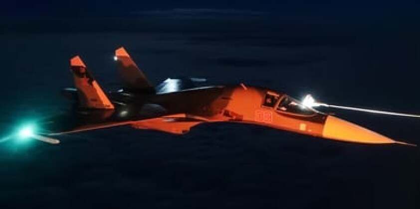 Russian Air Force Su-34 Strike Fighter RF-81852
