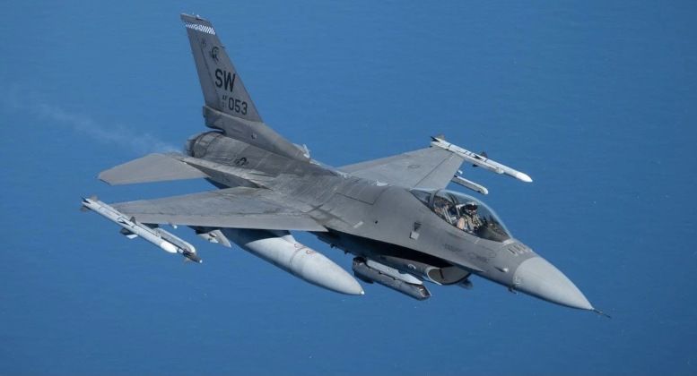 American F-16C Fighter