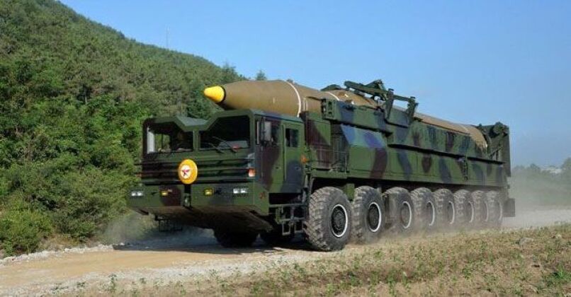 North Korea's First Tested ICBM Capable of Reaching the U.S. Mainland Hwasong-14