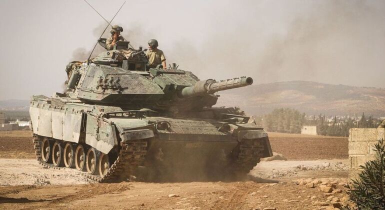 Turkish Army M60 Tank in Syria