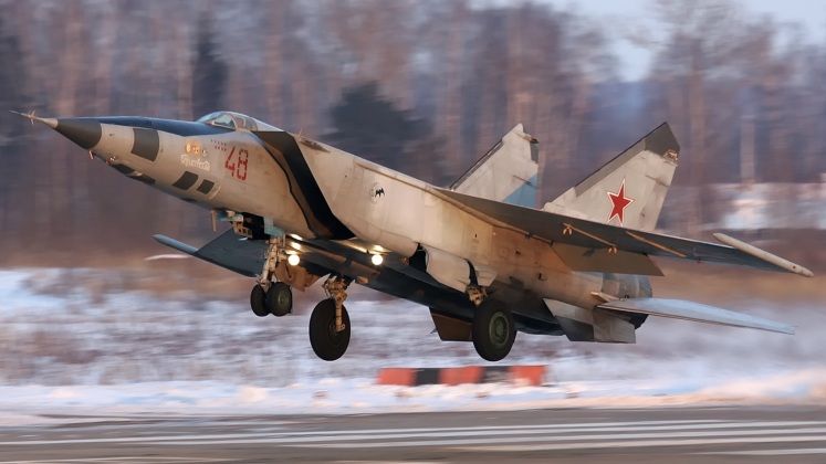 Soviet MiG-25 Foxbat Interceptor 