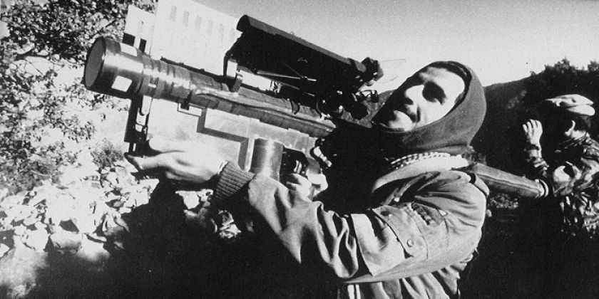Afghan Jihadist with Western-Supplied Stinger Missile 