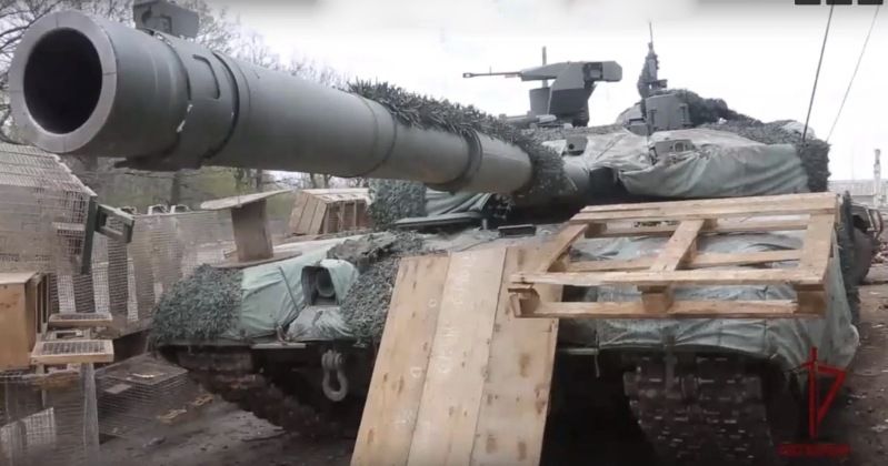 Russian Army T-90M Tank in Ukraine