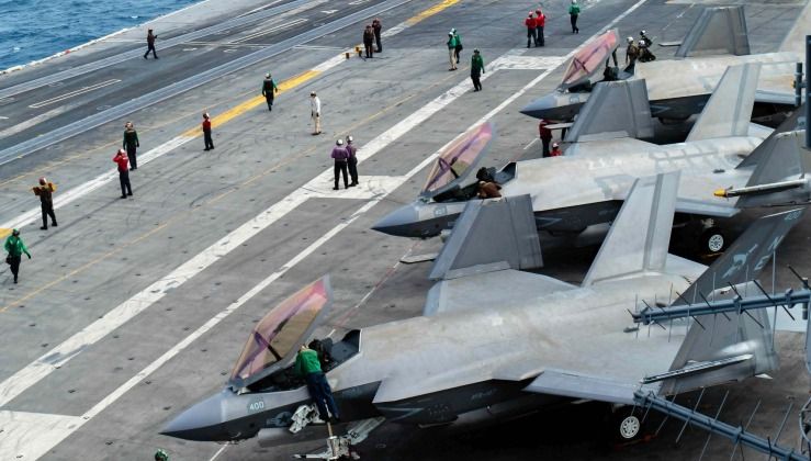 F-35C Fighters Deployed in the Western Pacific