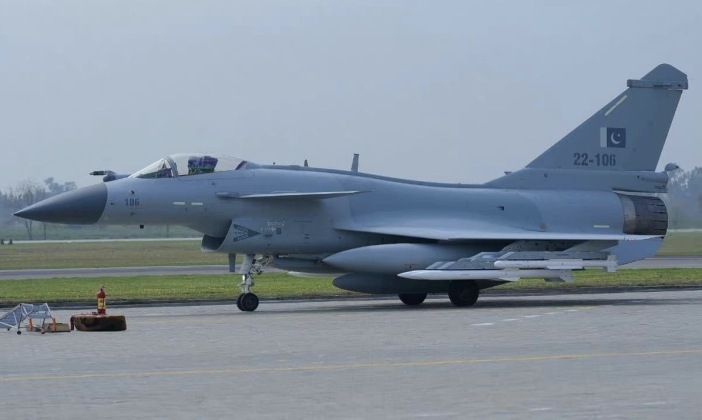 Pakistani Air Force J-10C with PL-15 and PL-10 Missiles