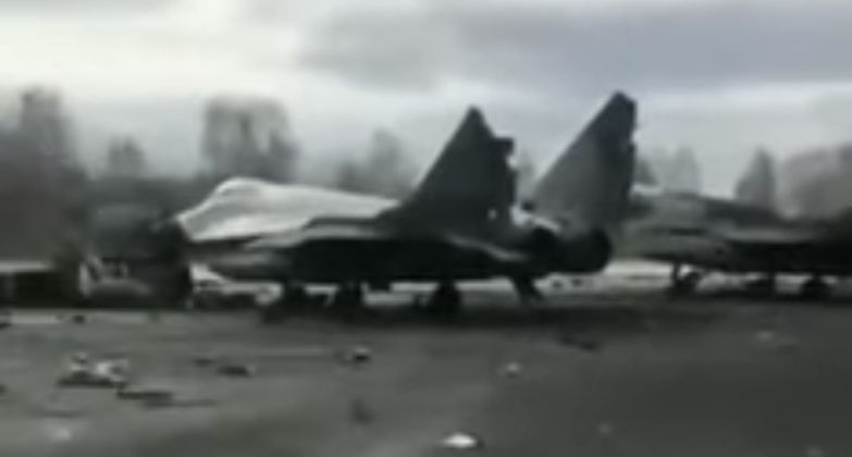 Ukrainian MiG-29s Destroyed in Cruise Missile Strike