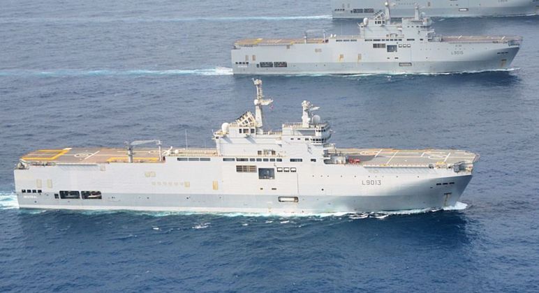 Mistral Class Assault Ships