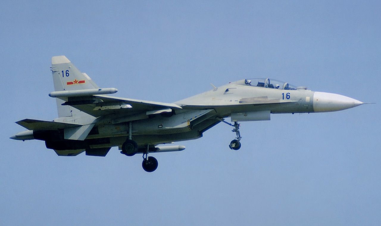 Chinese People's Liberation Army Air Force Su-30MKK