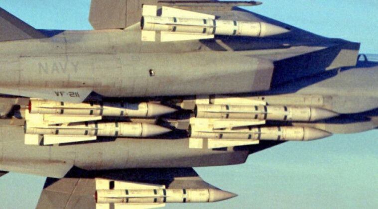 Six AIM-54 Missiles
