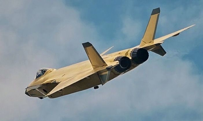 J-20 with Serrated Nozzle WS-10 Engines