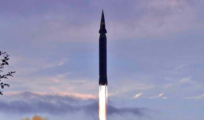 North Korean Hwasong-8 Test Launch in September 2021