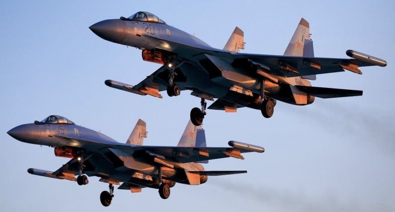 Russian Air Force Su-35 Fighters