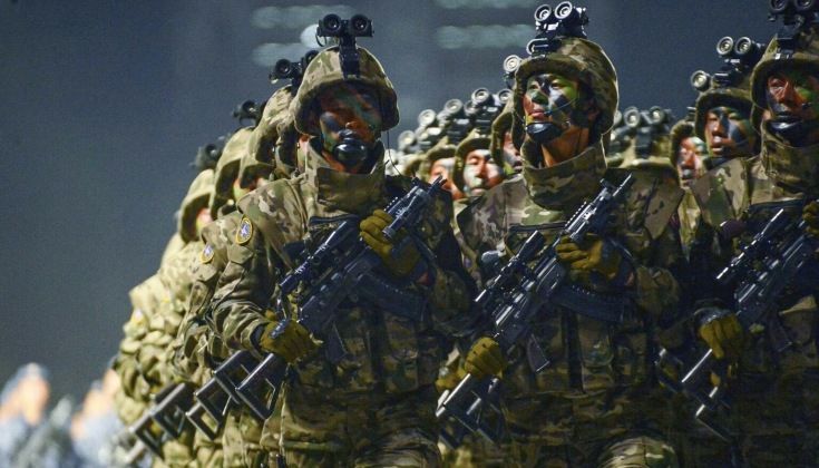 North Korean Special Forces on Parade in 2020