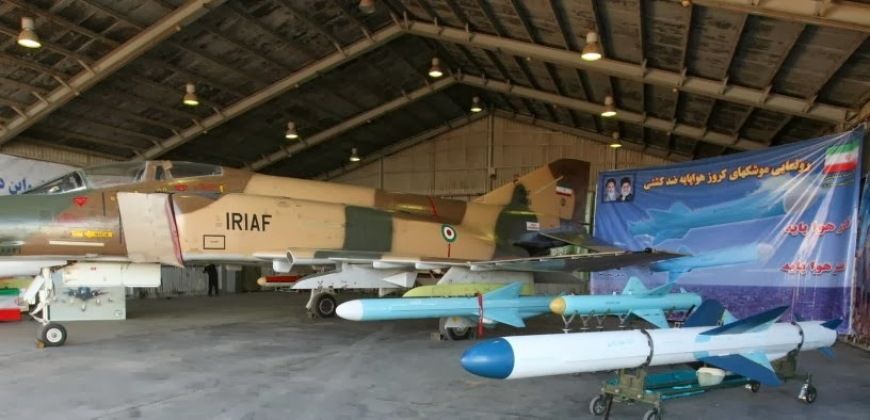 Iranian F-4 Displayed with Standoff Munitions