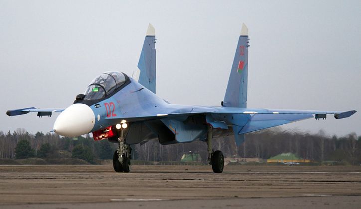 Belarusian Air Force Su-30SM