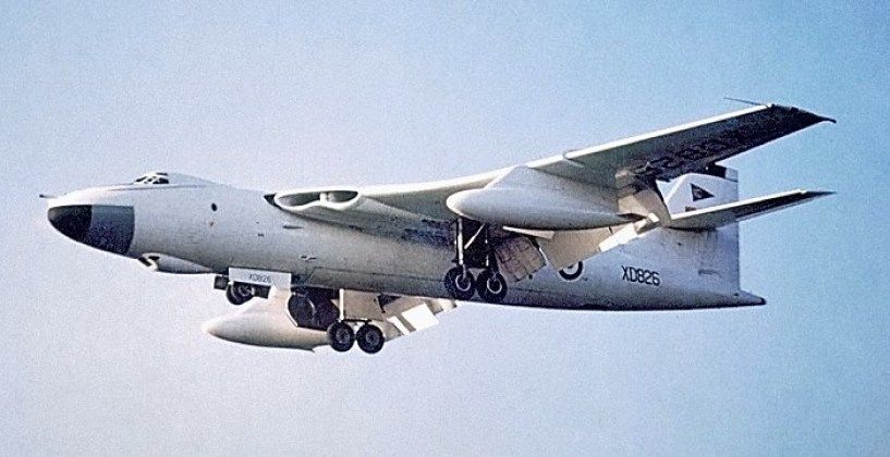 British Vickers Valiant Strategic Bomber - retired 1965
