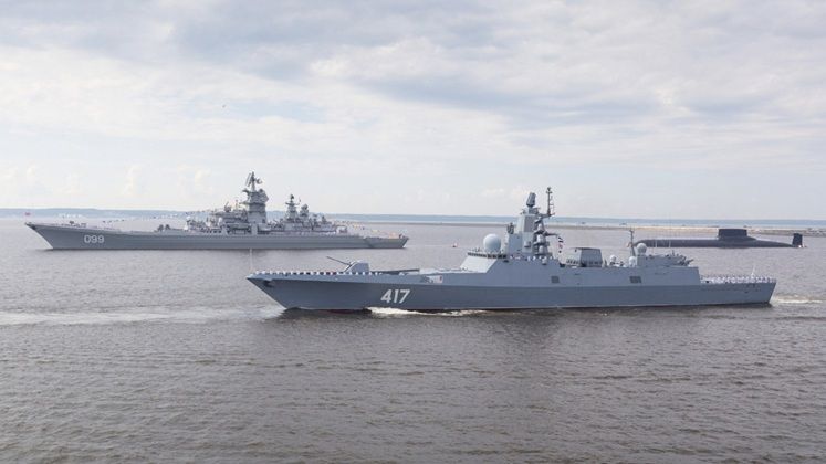Admiral Gorshkov Frigate and Kirov Class Battlecruiser