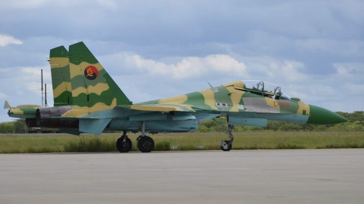 Angolan Air Force Su-30KN Heavy Fighter