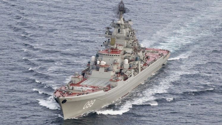 Russian Navy Kirov Class Battlecruiser
