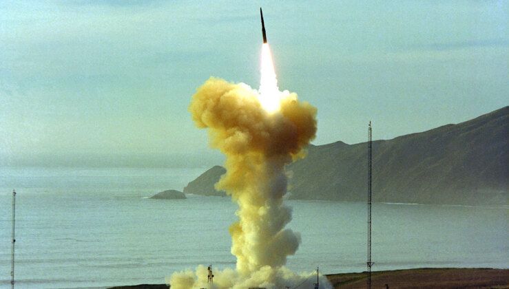 Launch of Minuteman III ICBM