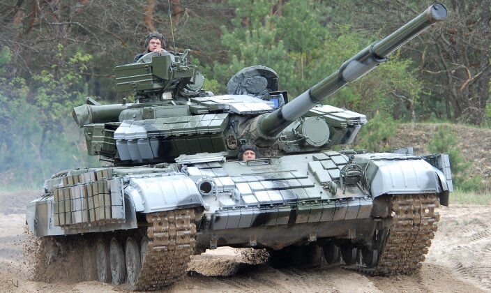 Ukrainian Army T-64 Tank