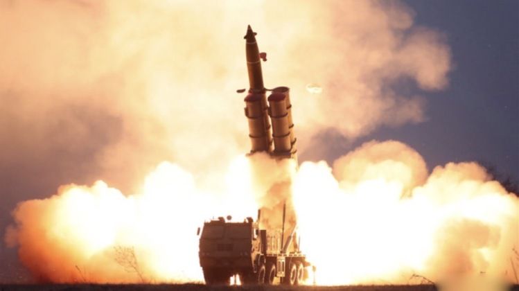North Korean Test of KN-25 Rocket Artillery System