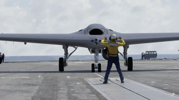 MQ-25 Stingray Carrier Based Stealth Drone