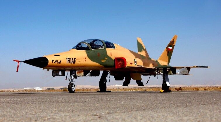 Iranian Saeqeh Lightweight Twin Engine Fighter