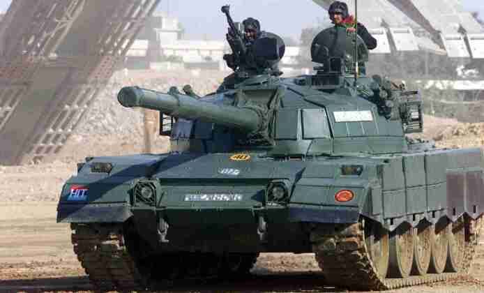 Pakistani Al Zarrar Battle Tank