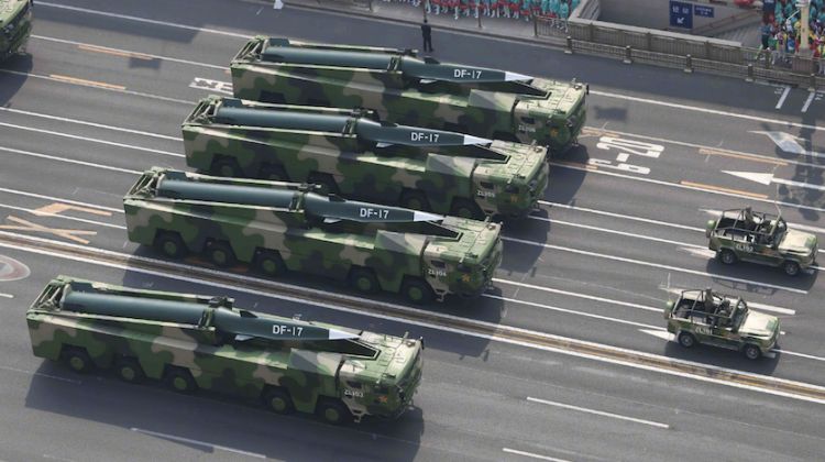 Chinese DF-17 Hypersonic Ballistic Missile