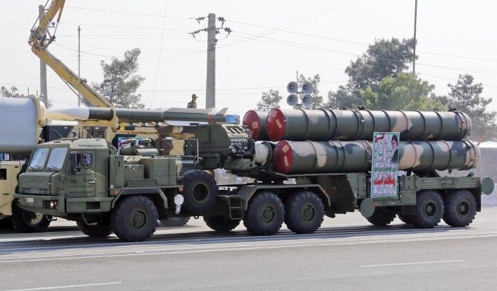 Iranian S-300PMU-2 Surface to Air Missile Battery