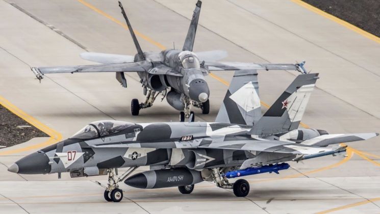 F-18E Super Hornet Multirole Fighters