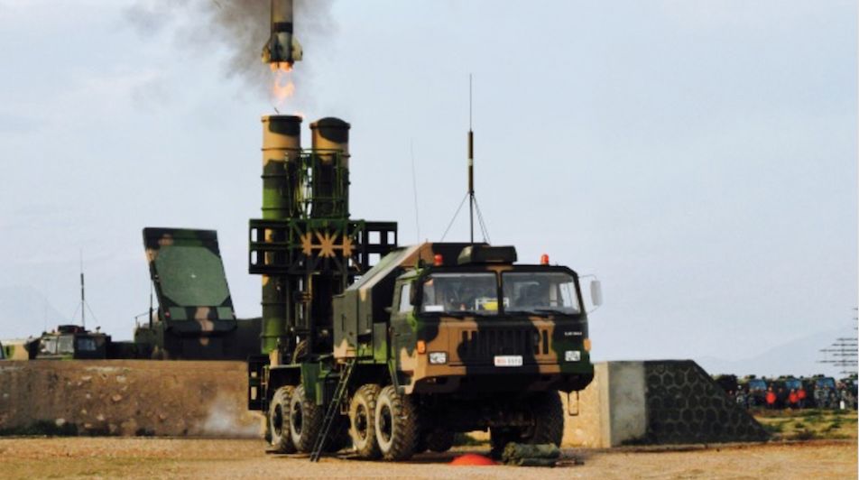 HQ-9B Surface to Air Missile Battery