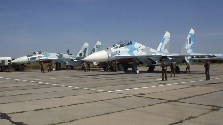 Ethiopian Air Force Su-27 Heavyweight Fighters