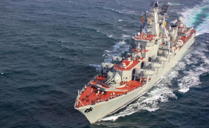 Russian Navy Slava Class Missile Cruiser
